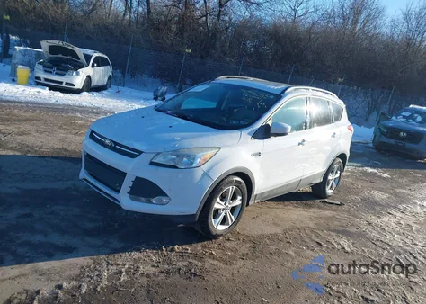 2014 Ford Escape Se z USA, uszkodzony, nr VIN 1FMCU0GX6EUC89451